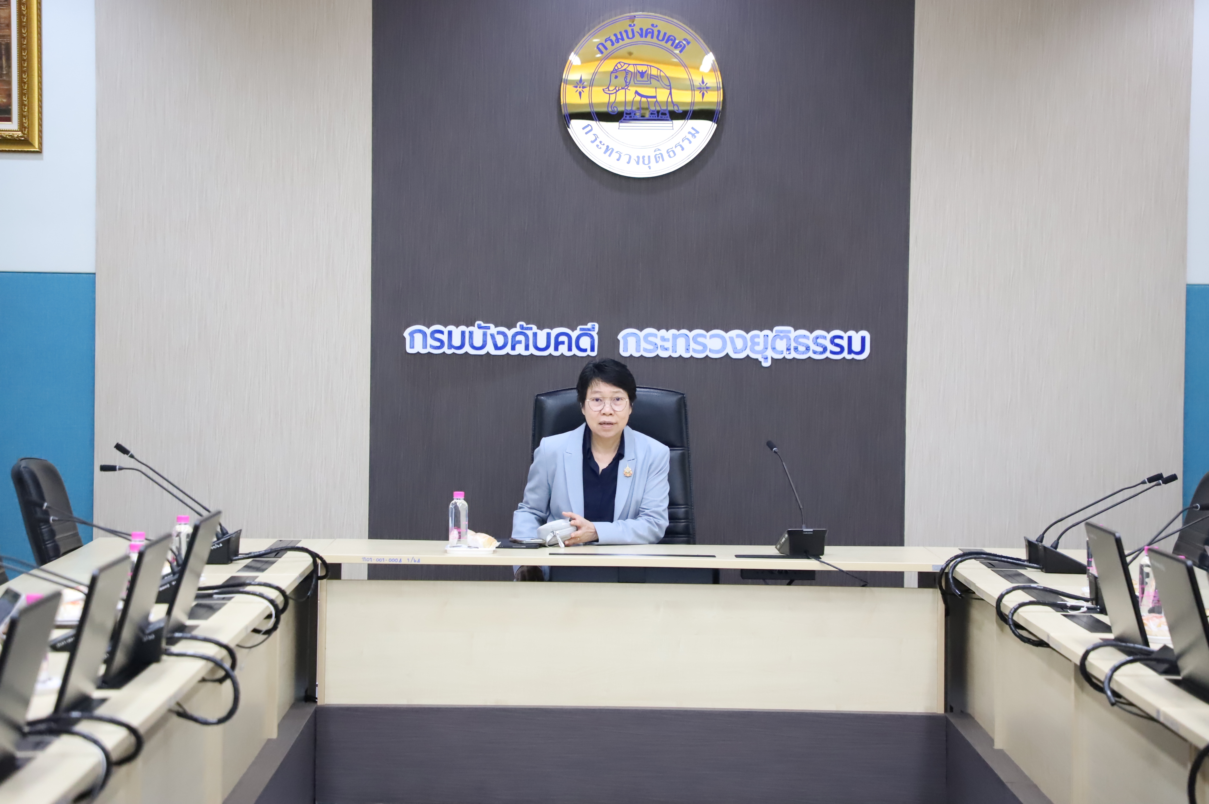﻿กรมบังคับคดีจัดประชุมคณะทำงานดำเนินงานส่งเสริมคุณธรรมกรมบังคับคดี ครั้งที่ 1/2568